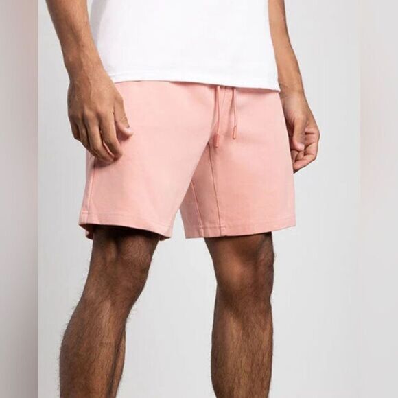 NWT - 686 Men’s Everywhere Double Knit Pink Performance 8” Short - Size Medium - Picture 1 of 12